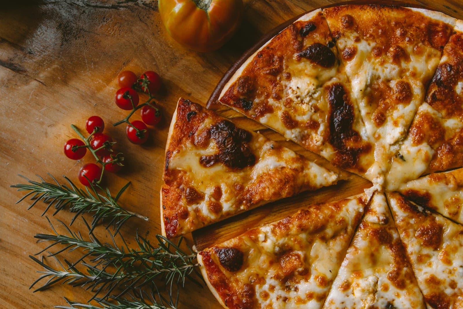 Krupni kadar pice Maroko Pizzerija